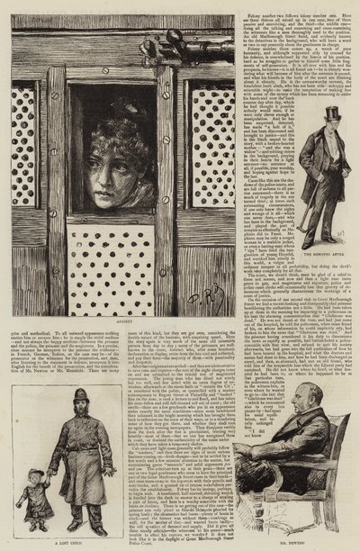 Szkice w londyńskich sądach policyjnych autorstwa Charles Paul Renouard
